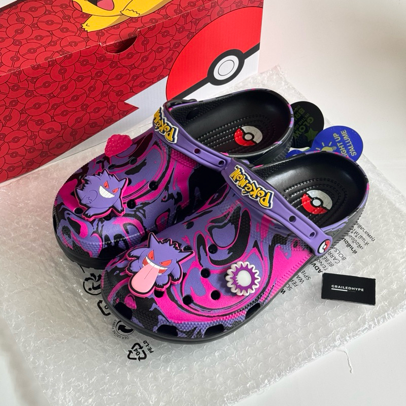 Crocs Classic Clog x Pokemon Snorlax / Pikachu / Jigglypuff / Charizard / Starters / Gengar (100% Or