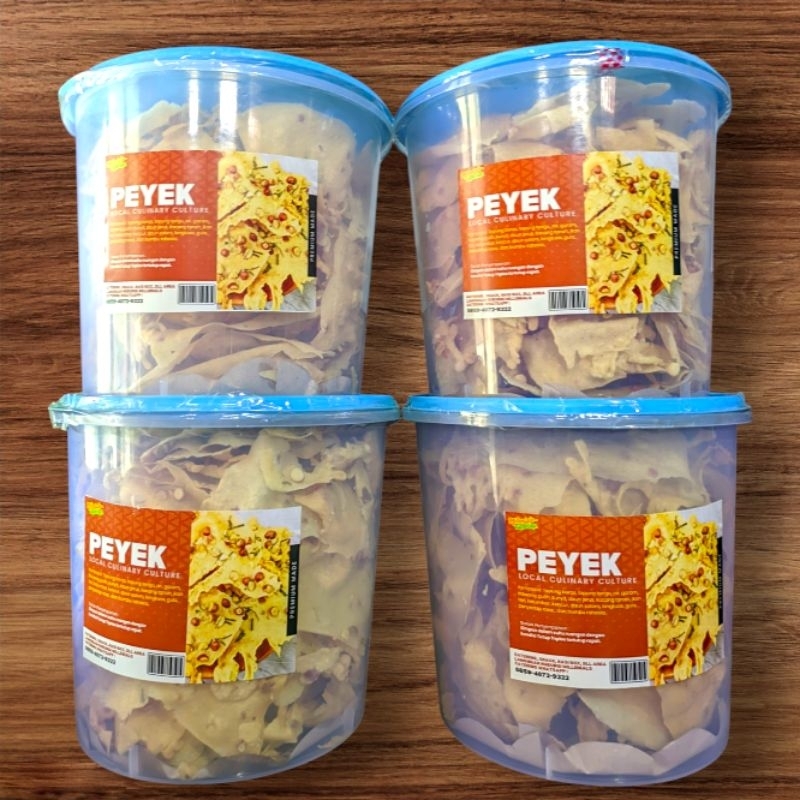 

Peyek Renyah Gurih - Peyek Kacang Camilan Tradisional Fresh Khas Jawa Timuran