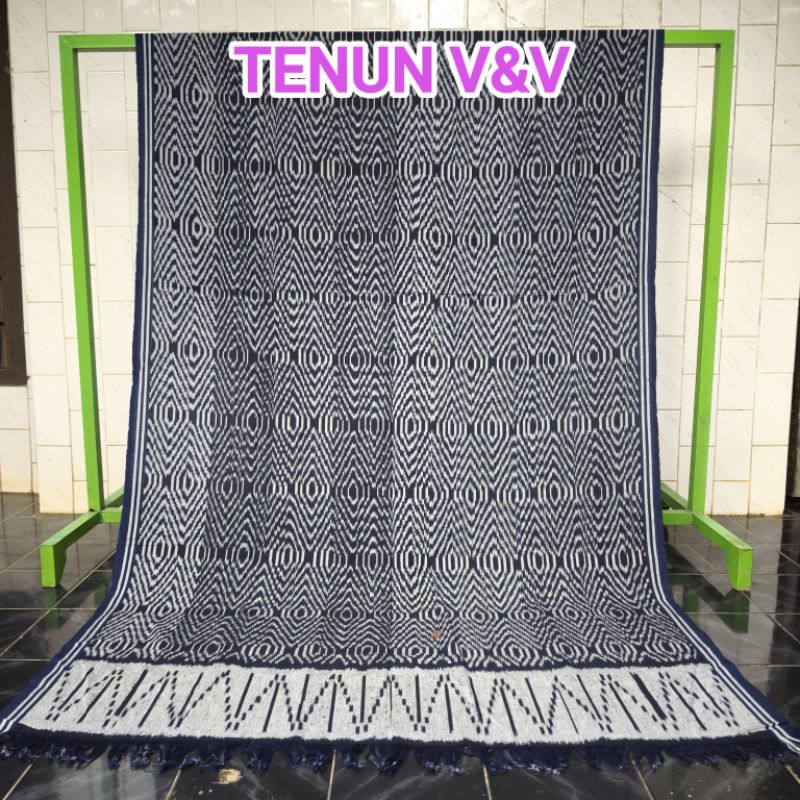 Kain Tenun Halusan Motif Hipnotis (Kode VV909)