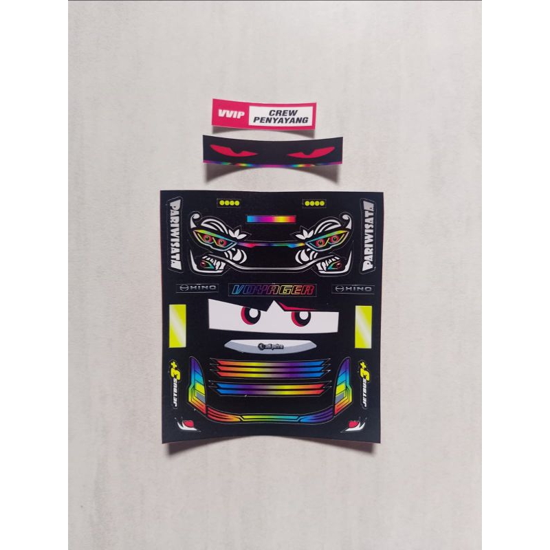 

stiker lampu miniatur terbaru