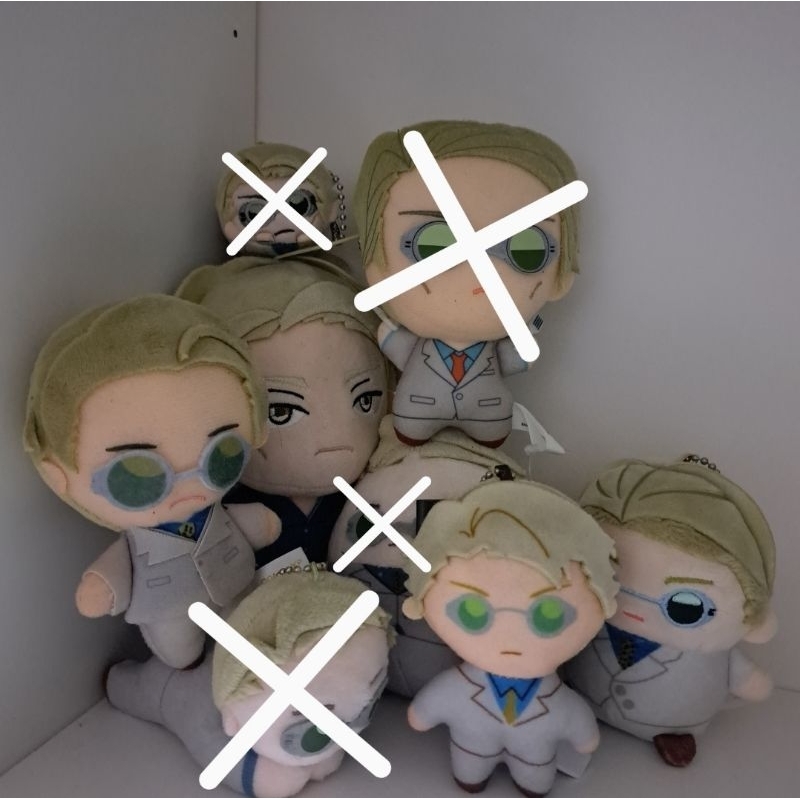 [BUNDLE] Nanami Kento - Jujutsu Kaisen | Chibigurumi, Fuwa Kororin, Round 1 Plush/Nui