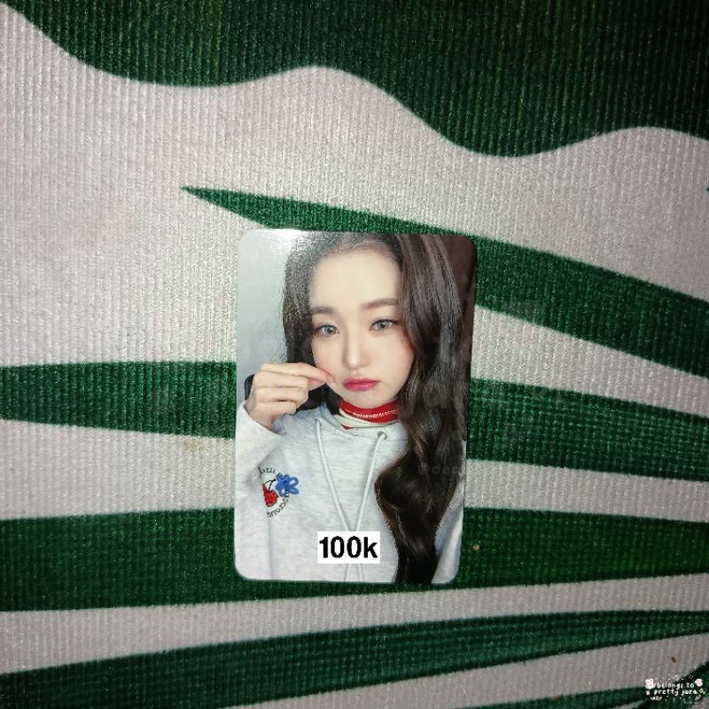 Official Photocard PC Jang Wonyoung IVE KIRSH CUPI CHEEKS IZ*ONE