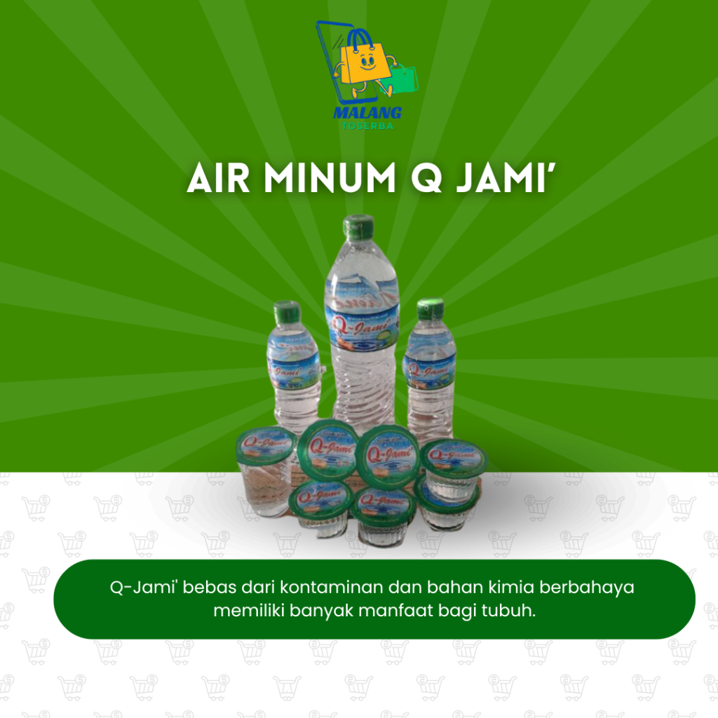 

[KIRIM INSTAN] AIR MINUM Q JAMI' ANEKA UKURAN