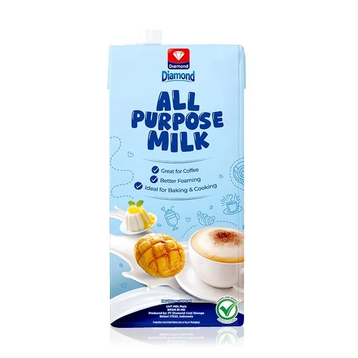 

SUSU UHT DIAMOND ALL PURPOSE MILK 1 LITER