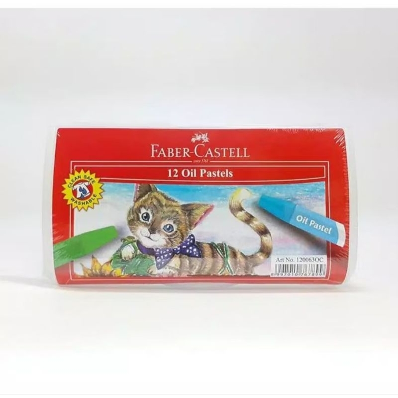 

Krayon Crayon Faber Castell 12 Warna Oil Pastels