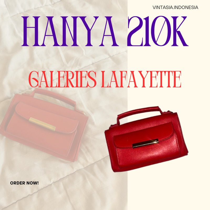 Preloved Galeries Lafayette Paris HandBag