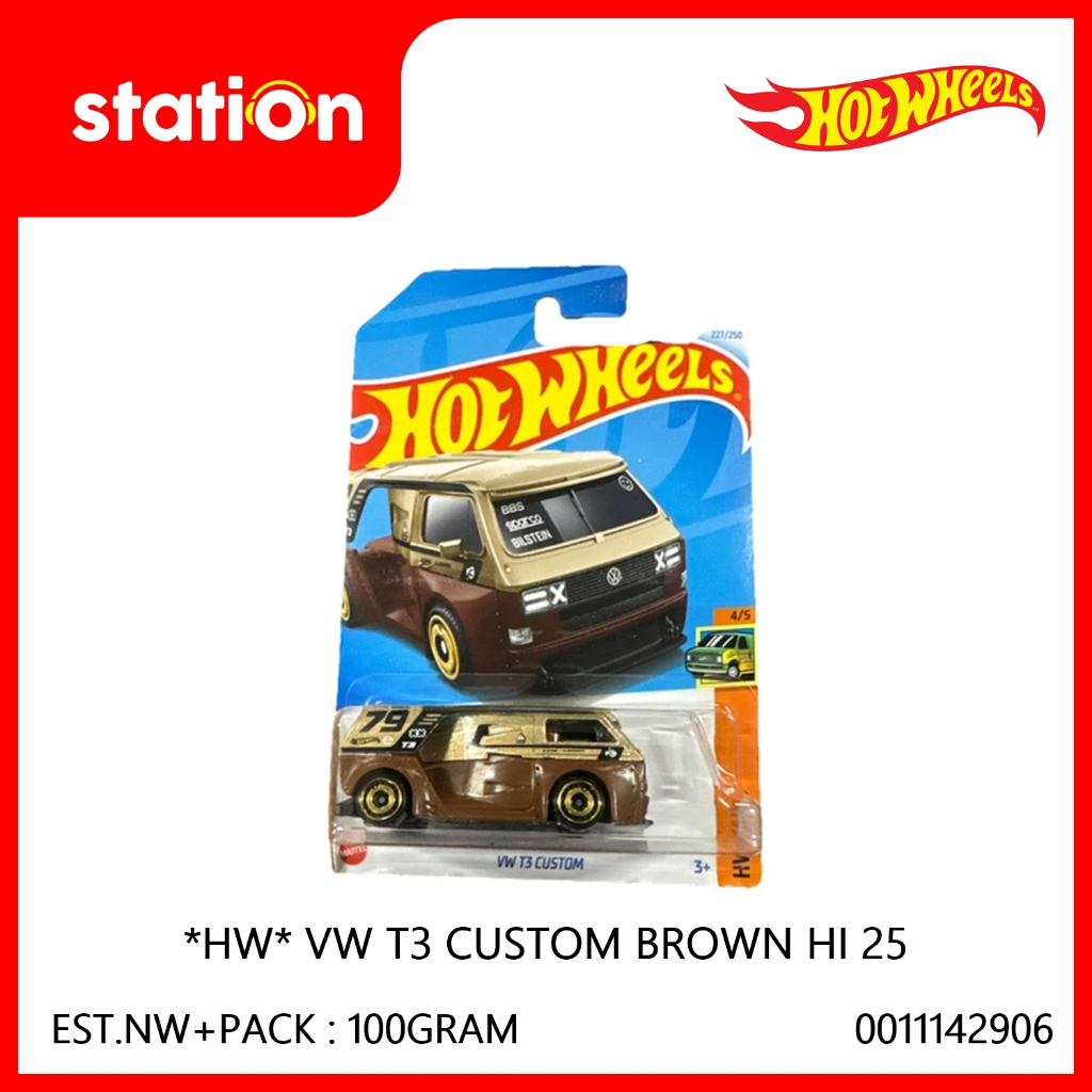 HOT WHEELS HW VW T3 CUSTOM HI 25 - DIECAST