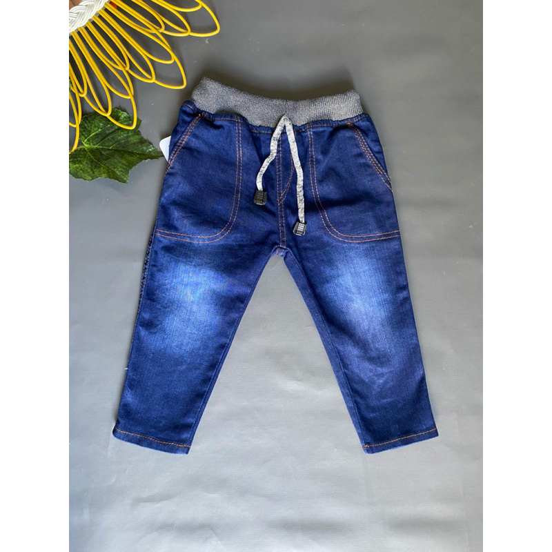 Celana Panjang jeans anak Bahan Jeans strech Premium Bahan Tebal Usia 1-9 Tahun Celana jeans Lebaran