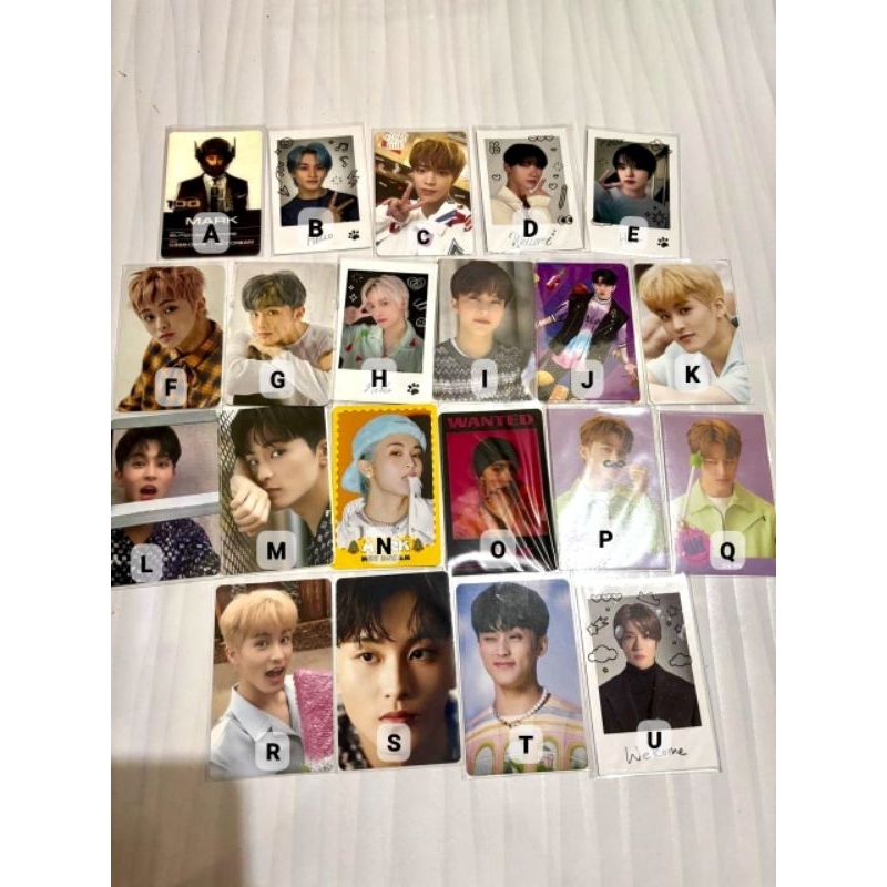 WTS AAB PHOTOCARD NCT MOSTLY MARK LEE