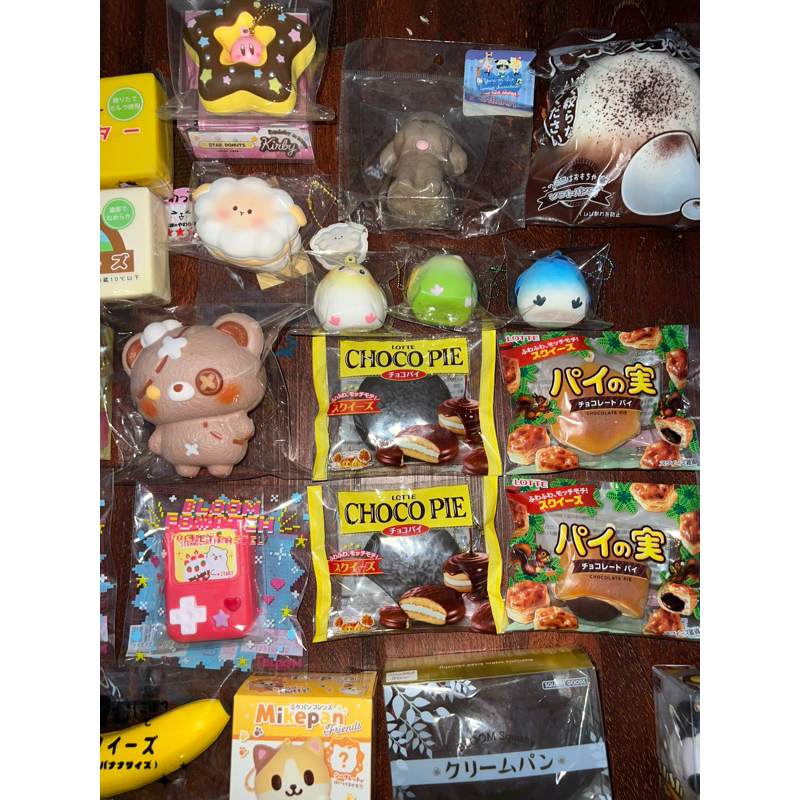 FLASH SALE SQUISHY IBLOOM (Chigiri, Mikepan, Foxy, Sacher Torte, Bagel, Cream Bread, Himawari, Heali