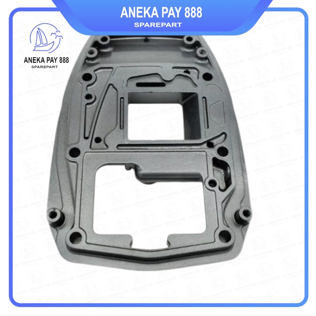 PAPAN GUIDE MANIFOLD EXHAUST 15PK (KOTAK) 6B4-41137-00-5B SPAREPART MESIN TEMPEL OUTBOARD