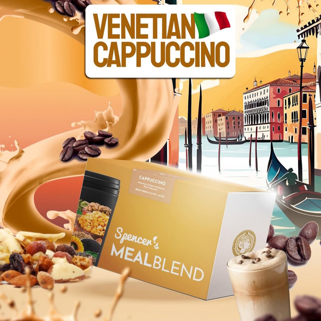 

[Trial Sachet] Spencer's MealBlend Nutrisi Lengkap Rasa Cappucino