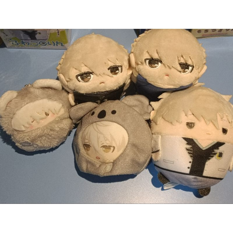 official plushie nagi seishiro potekoro, fuwakororin, anizukin, tapinui