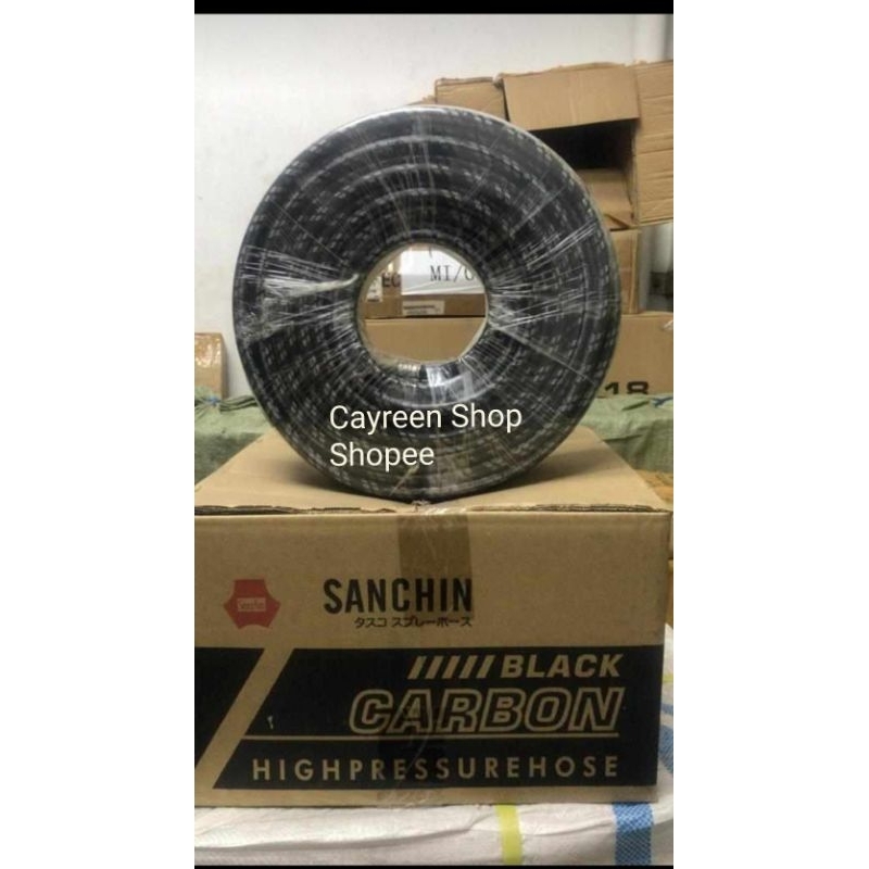 Selang Sanchin Carbon 50 Meter