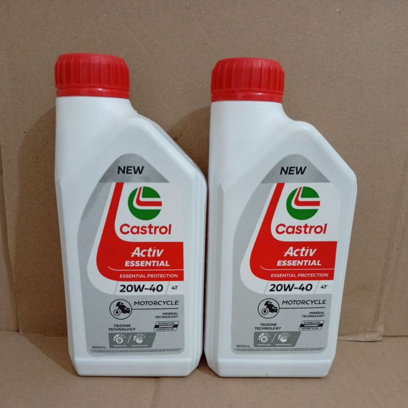 Oli Castrol 4t 800 L pelumas oli Castrol 4T oli mesin motor Castrol 4T 800Ml