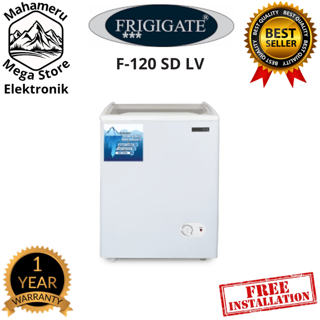FRIGIGATE Freezer Box Kaca 100 liter F-120 SDF LV