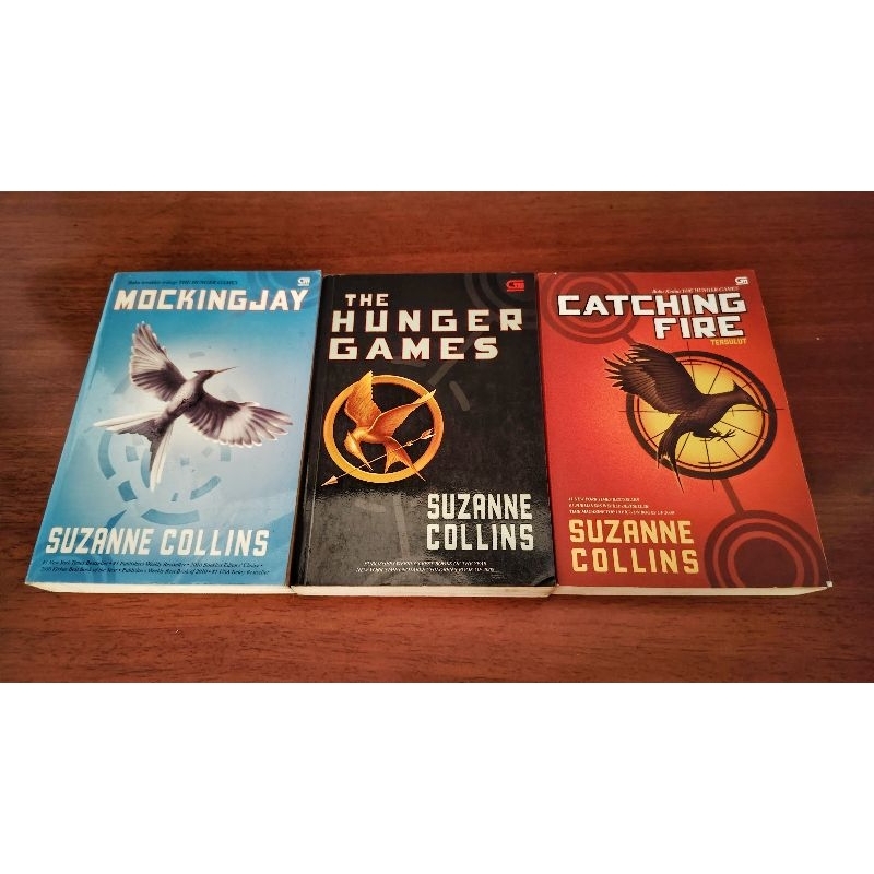 [PRELOVED] novel the hunger games 1-3 set original