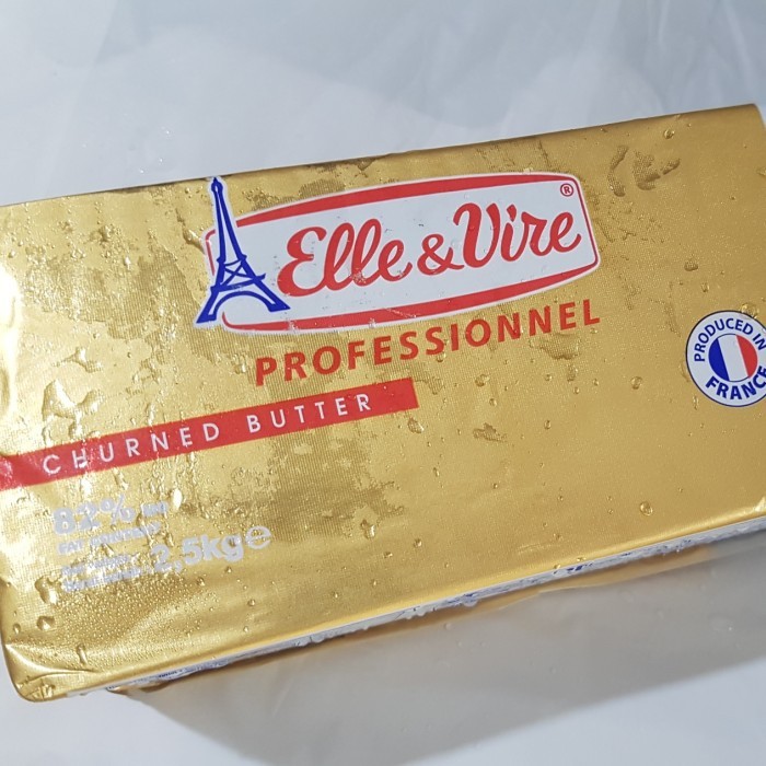 

Unsalted Butter Elle Vire 82.5 % / Butter Elle Vire 82.5% - 2.5 Kg