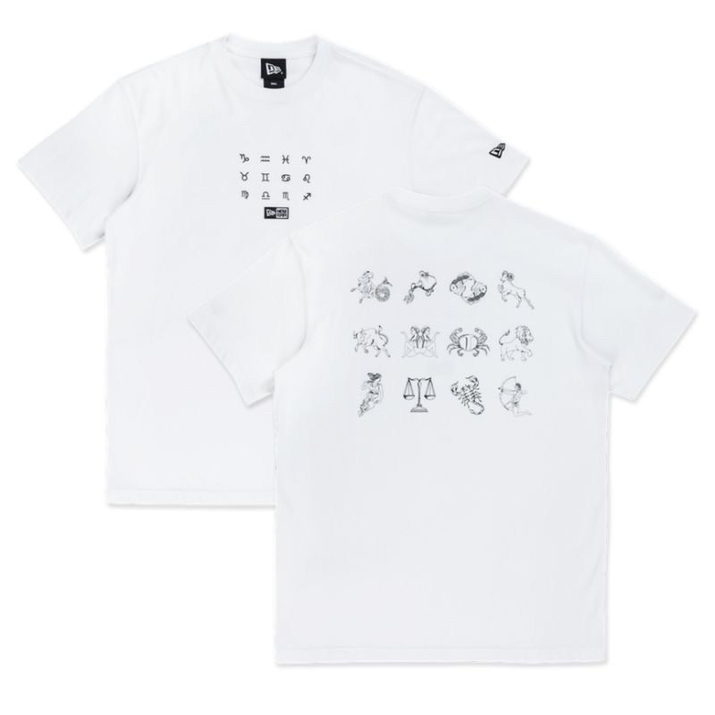 T-Shirt New Era Cap Horoscope White Original