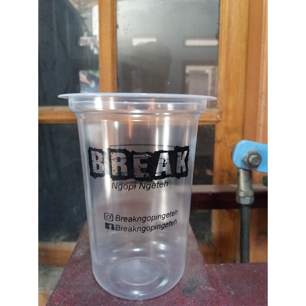 Sablon Cup 14oz Oval Starindo