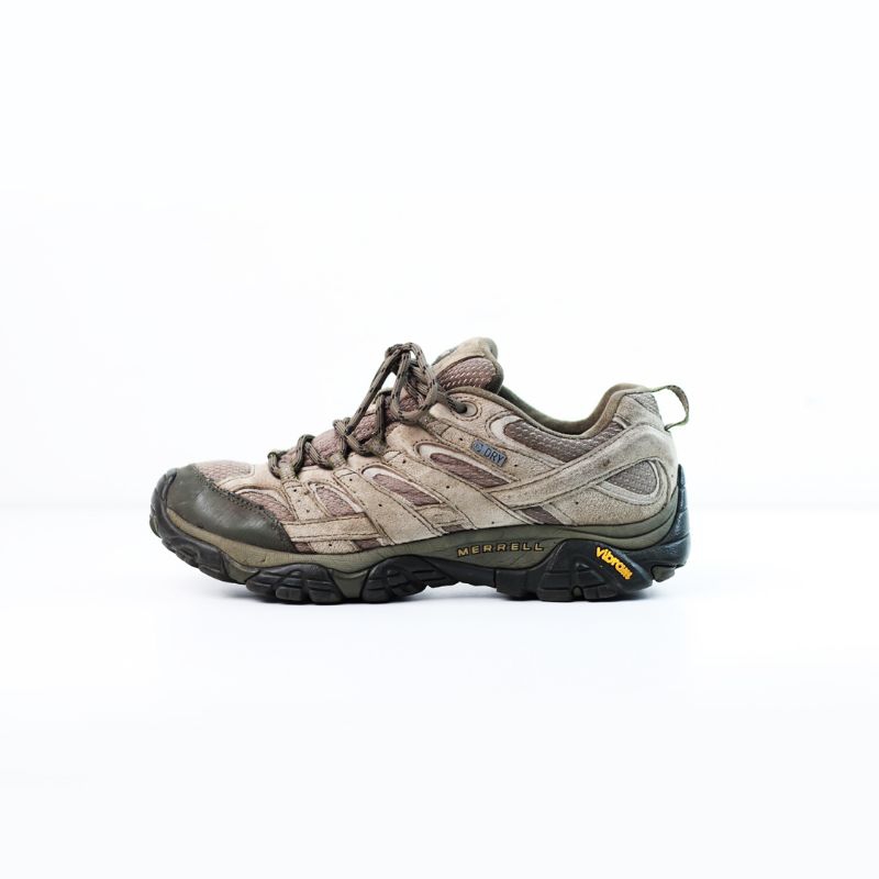 Sepatu Gunung Outdoor Merrell Moab 2 Low Dusty Olive Vibram Gorpcore Second