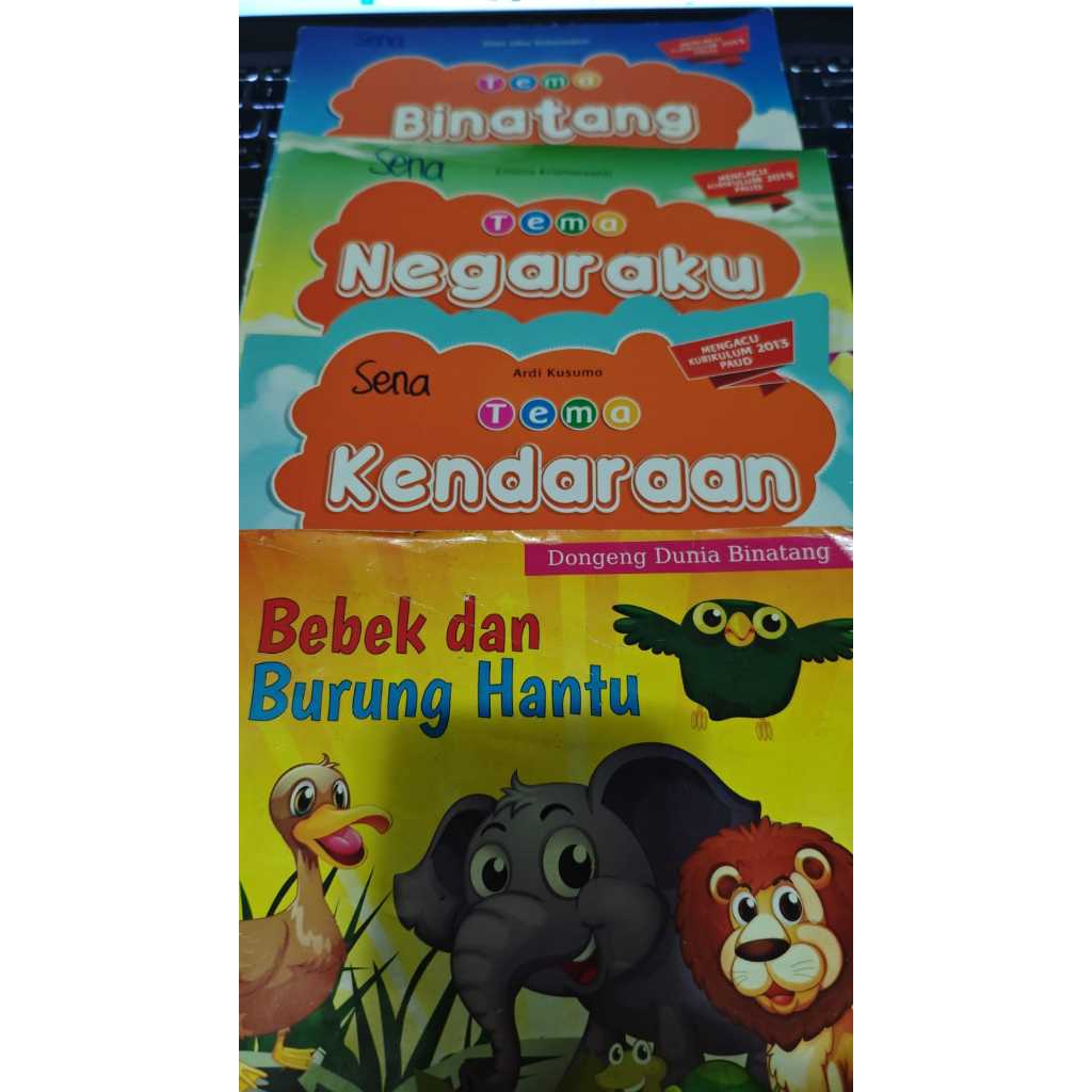 Preloved/ Buku Bekas - Buku Belajar Baca Anak 3-6 tahun
