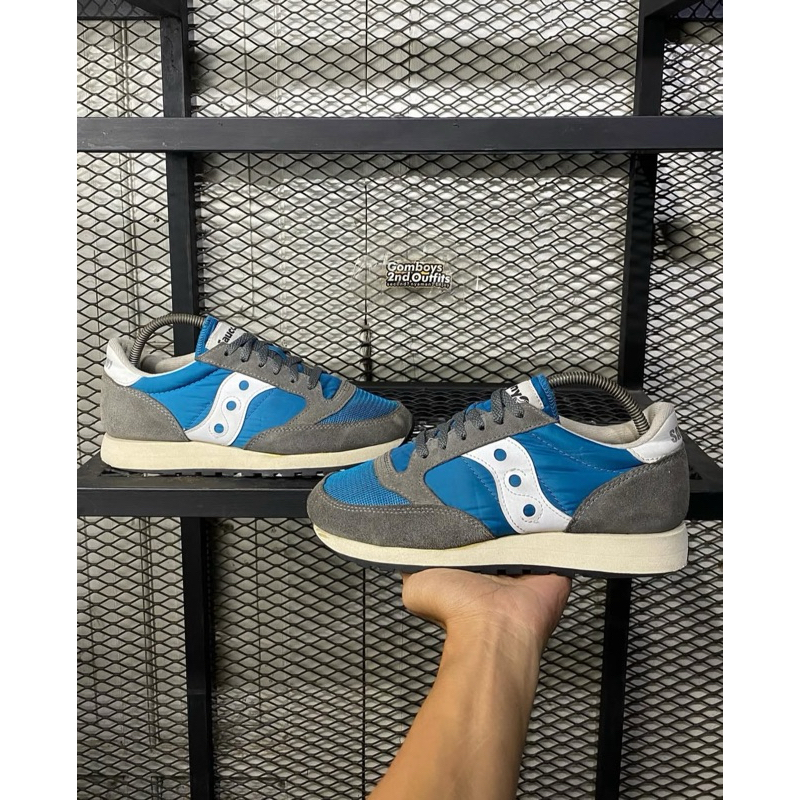 Saucony Jazz Vintage Grey Blue