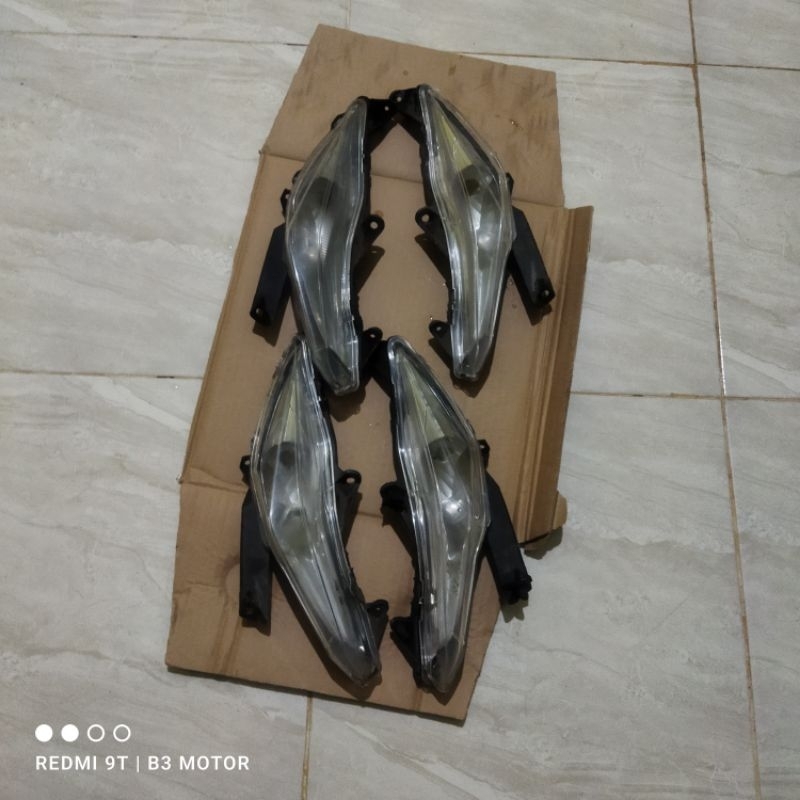 caver reflektor lampu sen depan beat ECO new esp iss thn 2016 2017 2018 bekas original copotan