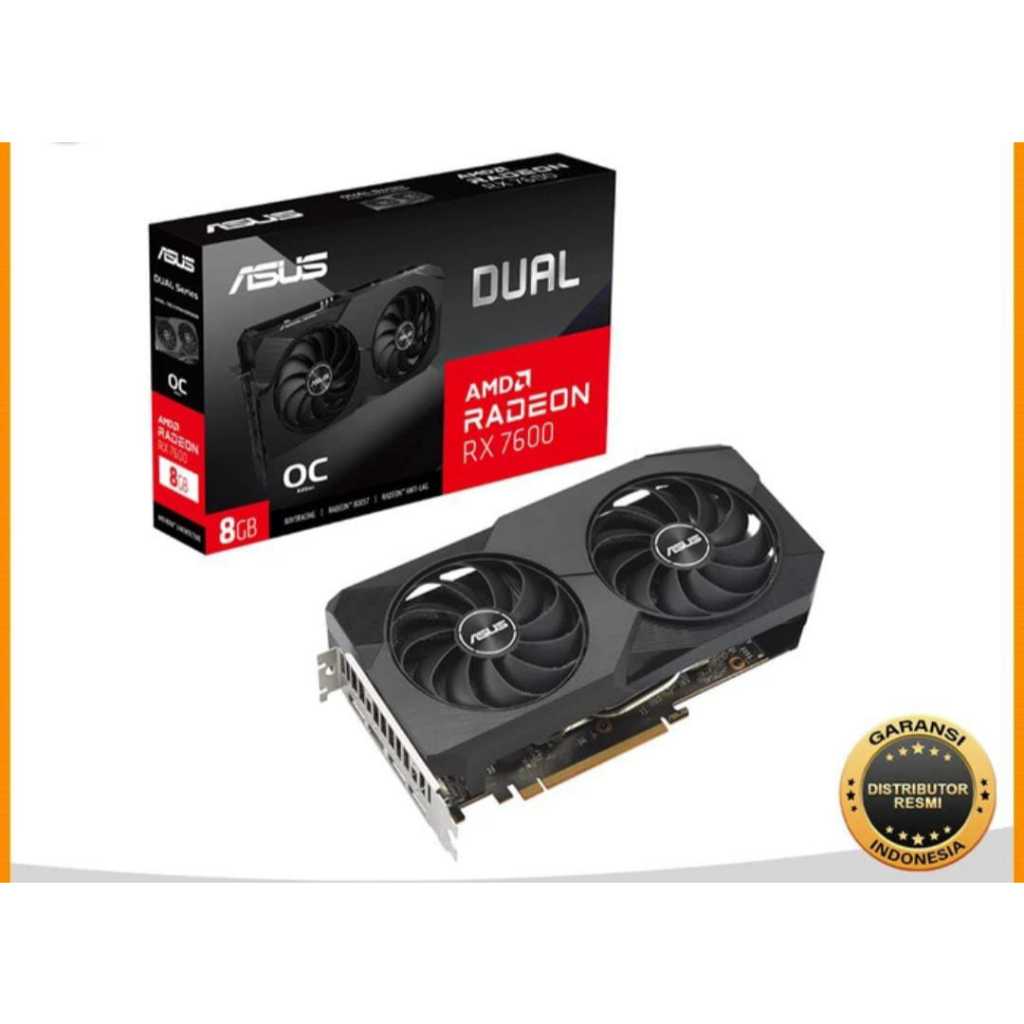 VGA asus Radeon RX 7600 8GB  ddr6