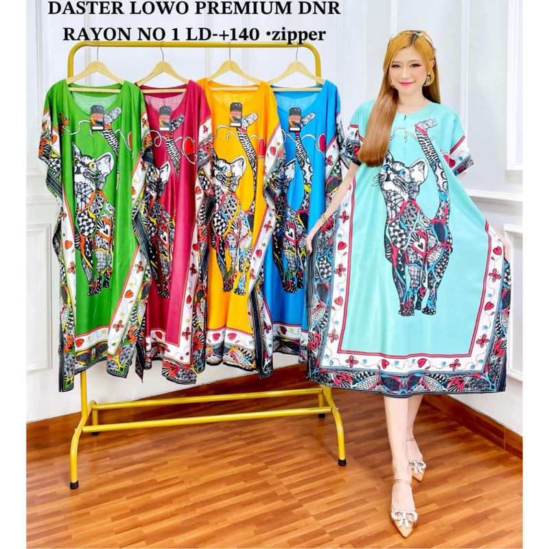 DASTER LOWO 100RIBUAN-3PCS/ DASTER MURAH/ DASTER WANITA/ DASTER JUMBO