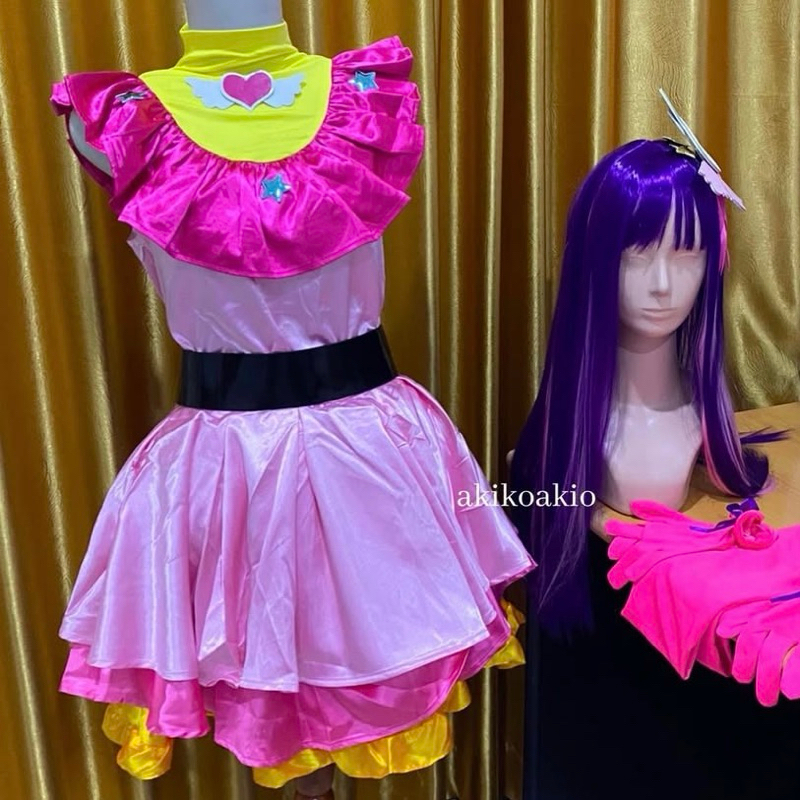 (DIJUAL) AI HOSHINO COSTUME COSPLAY KOSTUM ANIME OSHI NO KO