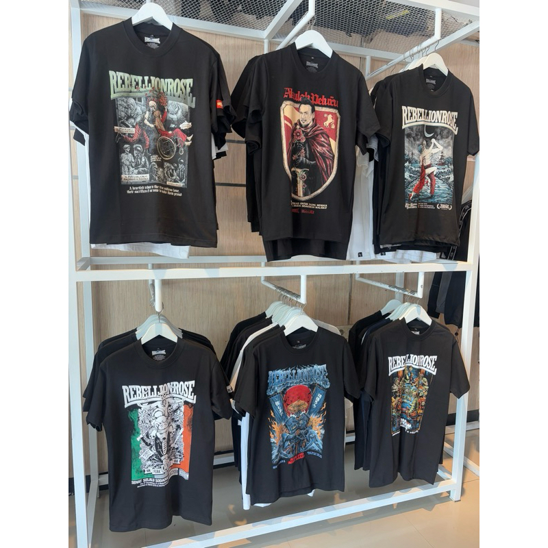 Rebellion Rose - Tshirt Rebellion Rose - Bermalam Bintang - Porakporanda - FAACE
