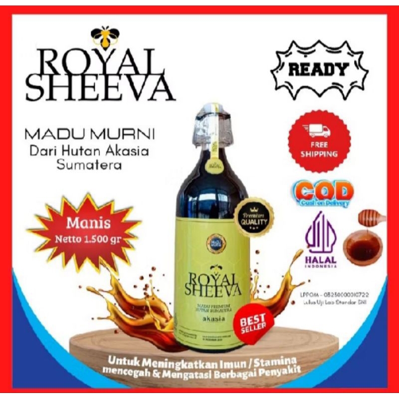 

madu royal sheeva 100% tanpa campuran dari hutan akasiaa