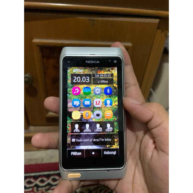 nokia n8 / hp jadul nokia / kamera 12MP / semi digicam / koleksi hp jadul