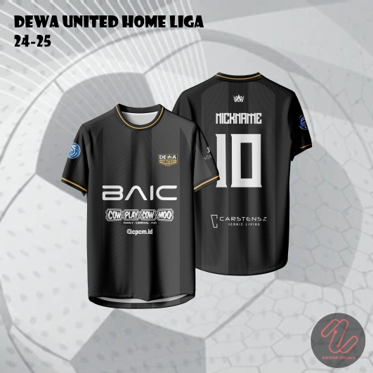 Jersey Bola Dewa United Special Liga Home 2024/2025 Full Print Sport