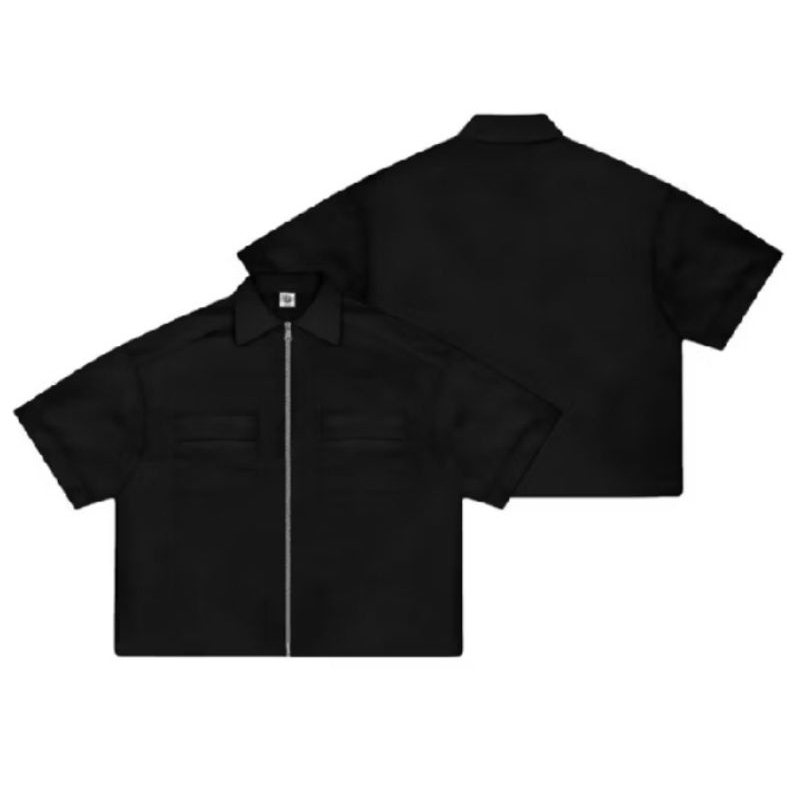 WORKSHIRT BOXY ZIPPER HD