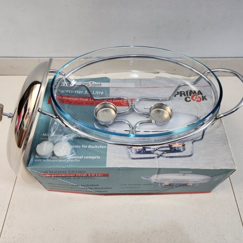 PRIMA COOK- Chafing Dish Oval - Prasmanan