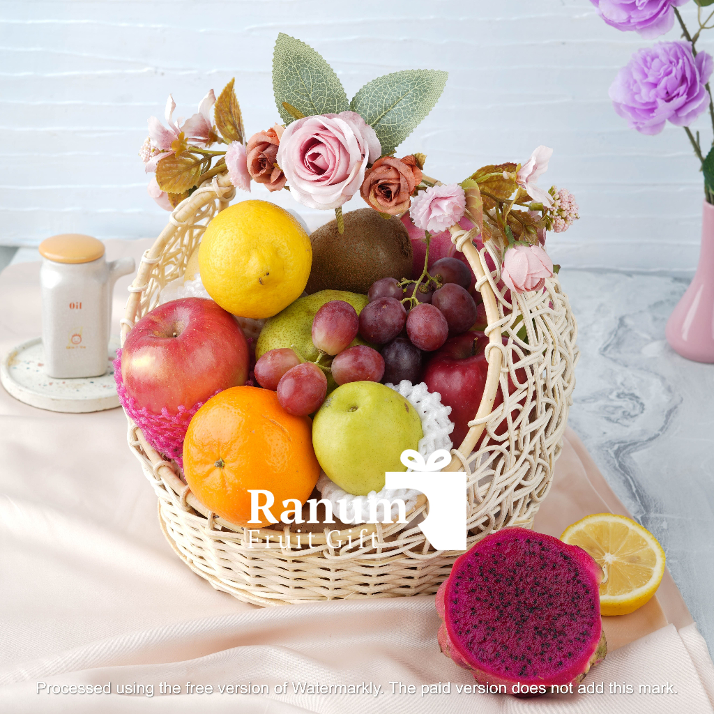 

Ranum Dahlia | Parcel Buah Segar Hampers Lamaran Free Kartu Ucapan uk. Small Classic