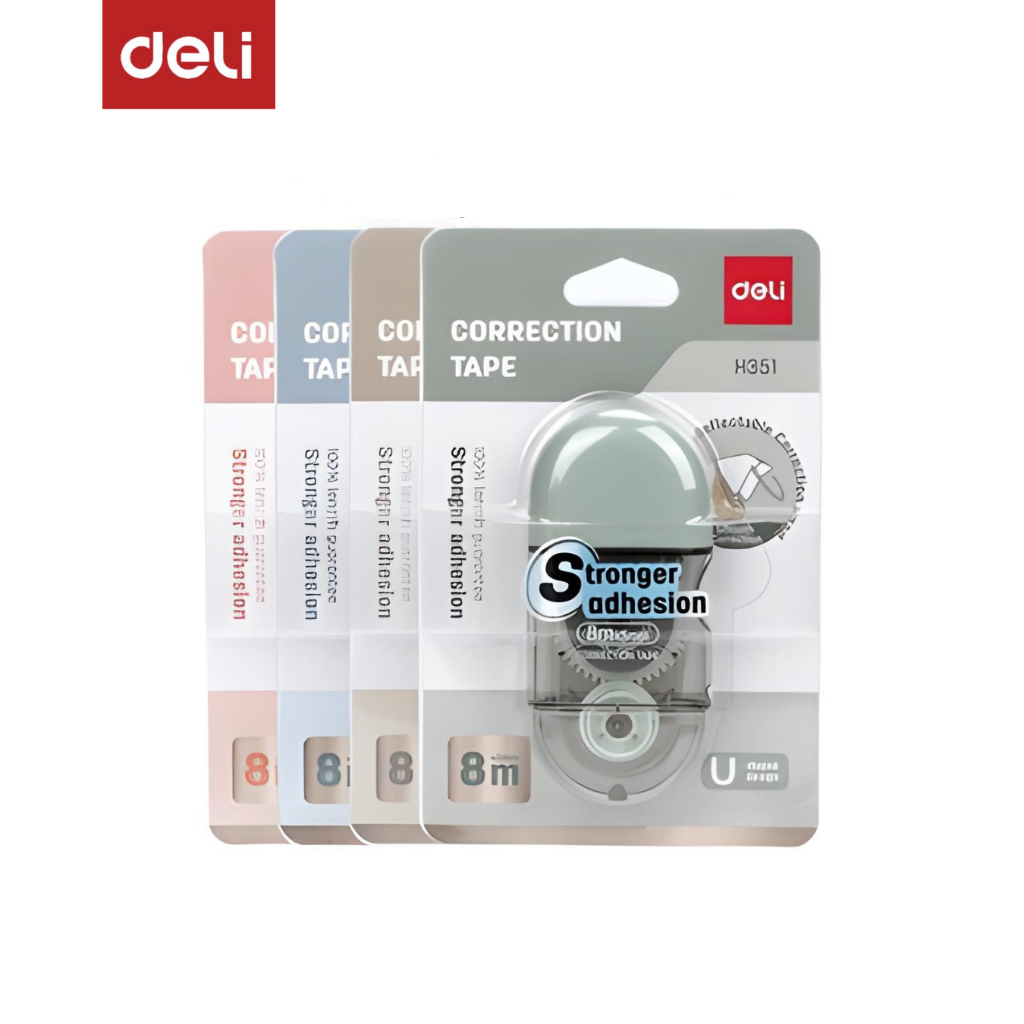 

Deli Correction Tape Eh351 Random Pita Koreksi Tip X Tip Eks Penghapus Pulpen Tip Ex Kertas