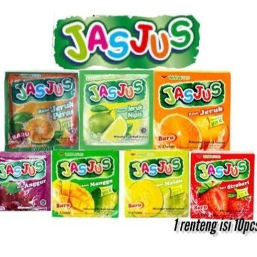 

JASJUS MINUMAN SACHET ALL VARIAN || PER 5 RENTENG