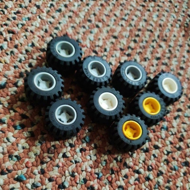 Part Lego Original Roda Ban 21x12mm 6014 + 87697