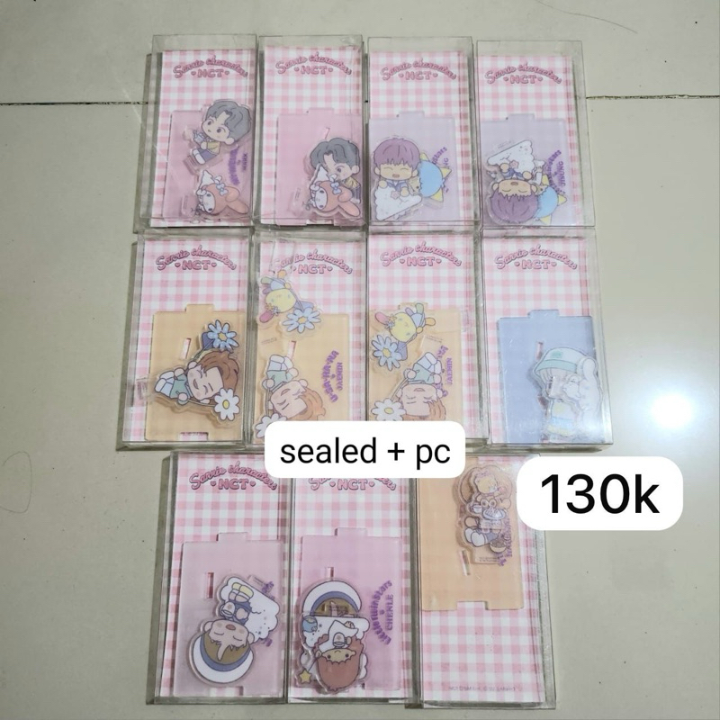 [SEALED WITH PC] MD NCT X SANRIO ACRYLIC STANDEE MEMBER MARK JISUNG JAEMIN CHENLE HAECHAN