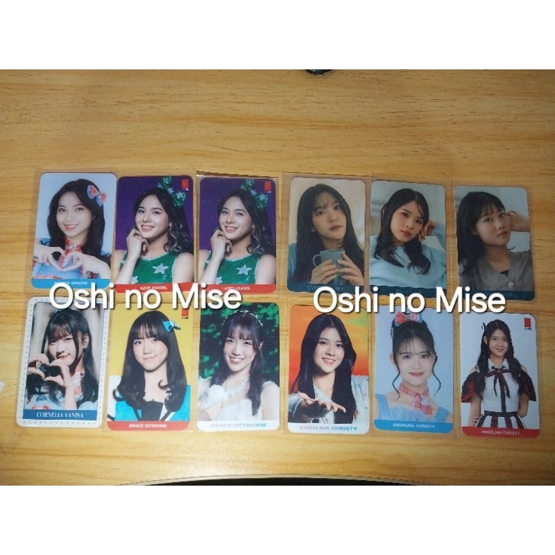 PHOTOPACK PHOTOCARD GRACIA SHANI MUTHE JESSI ONIEL ZEE GRACIE FREYA JKT48 OFFICIAL