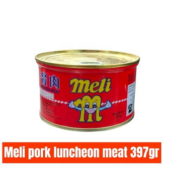 

MELI Ham Maling Pork Luncheon Meat 397gr NON HALAL
