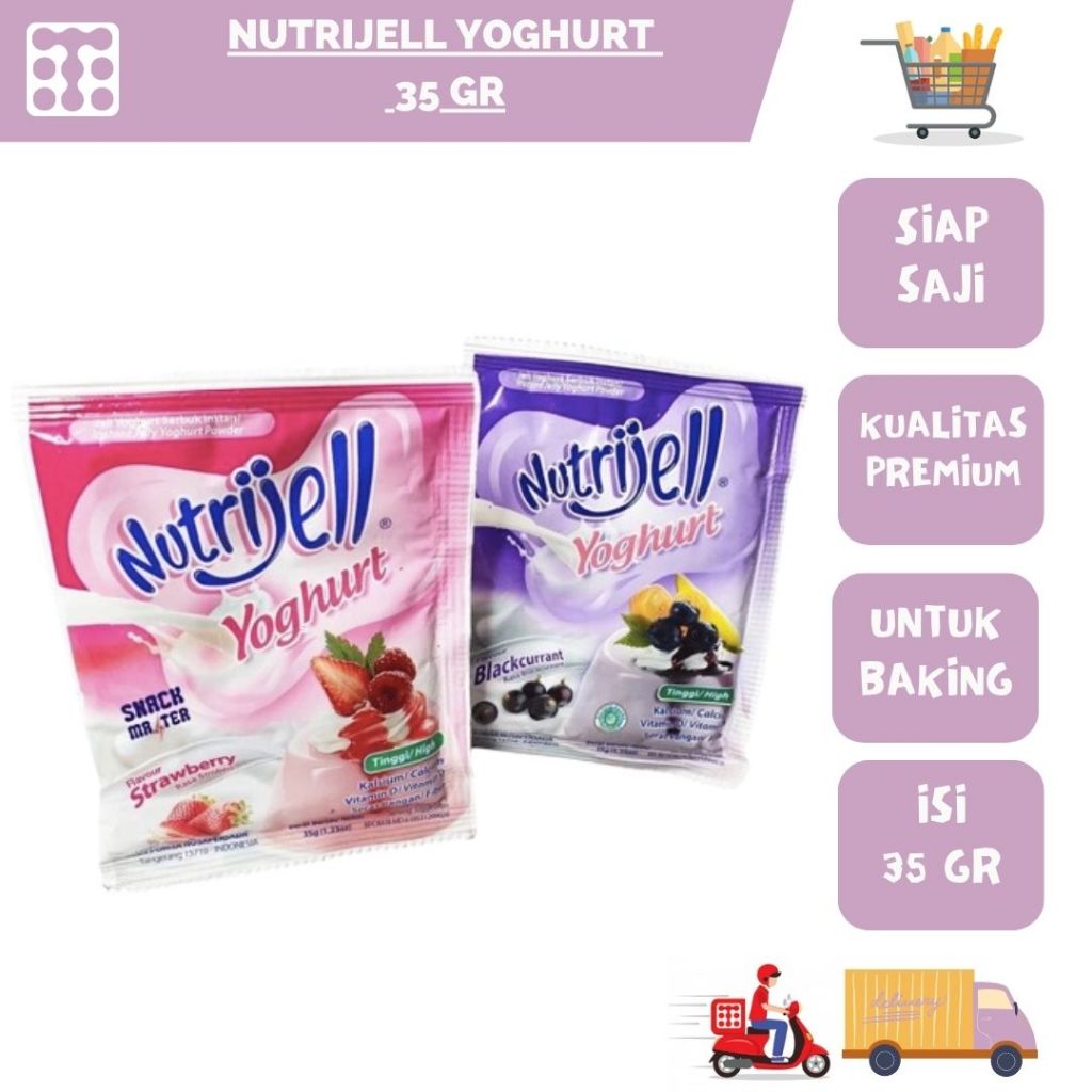 

NUTRIJELL YOGHURT UKURAN 35 GRAM