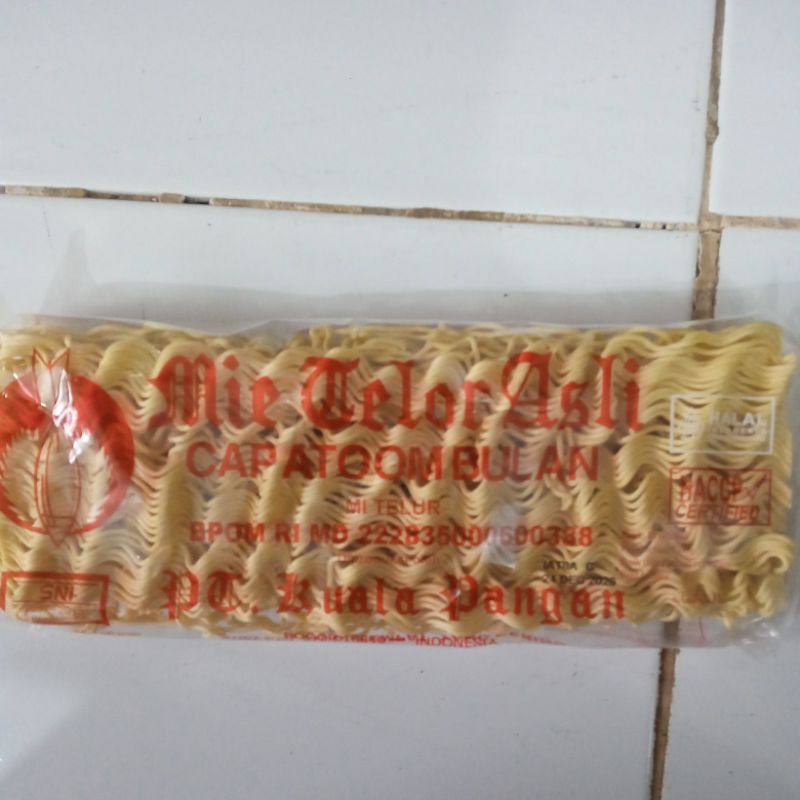 

Mie Telor CAP bulan Asli 200gram.