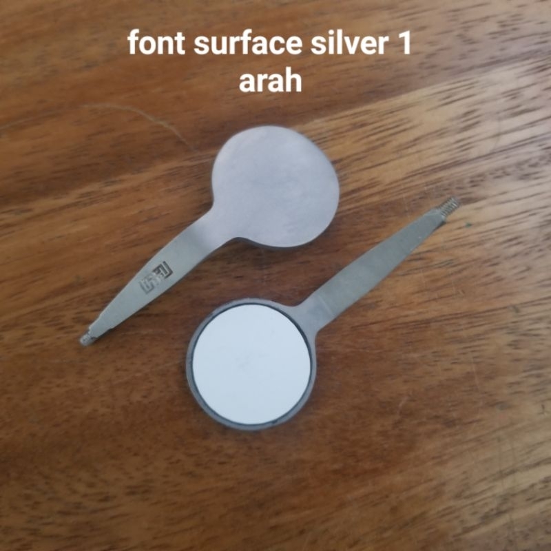 Kaca Mulut Silver Satu arah Antifog No.5 | Mouth Mirror Front Surface Silver No.5 | Instrumen Dental