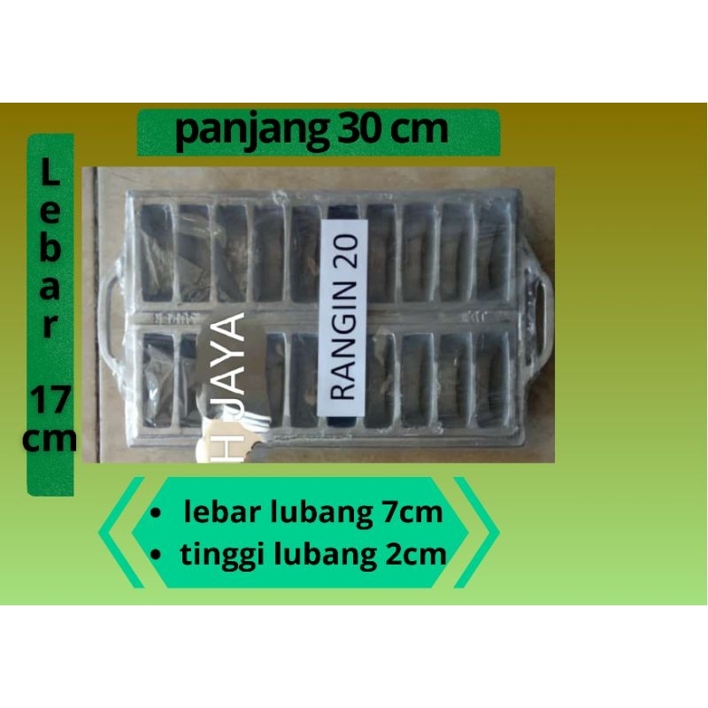 cetakan kue pukis pancong lumer