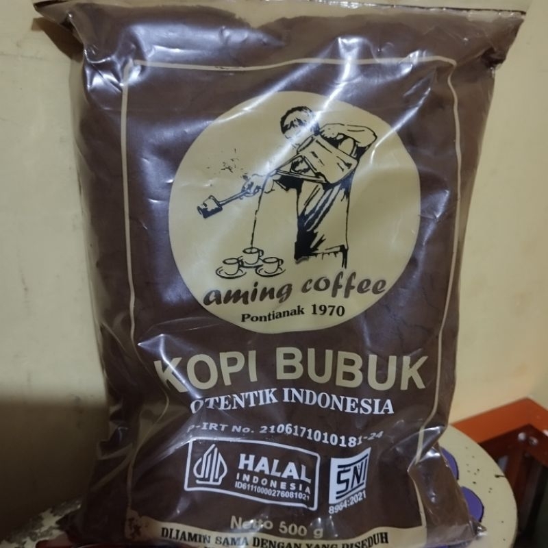 

kopi aming/kopi bubuk/kopi pontianak/kopi kalimantan/kopi aming pontianak/kopi viral
