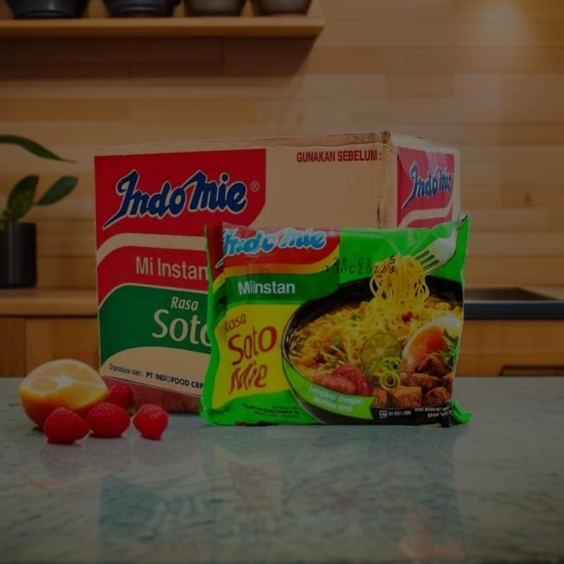 

INDOMIE Rasa Soto Mie 1 DUS ( isi 40 pcs)